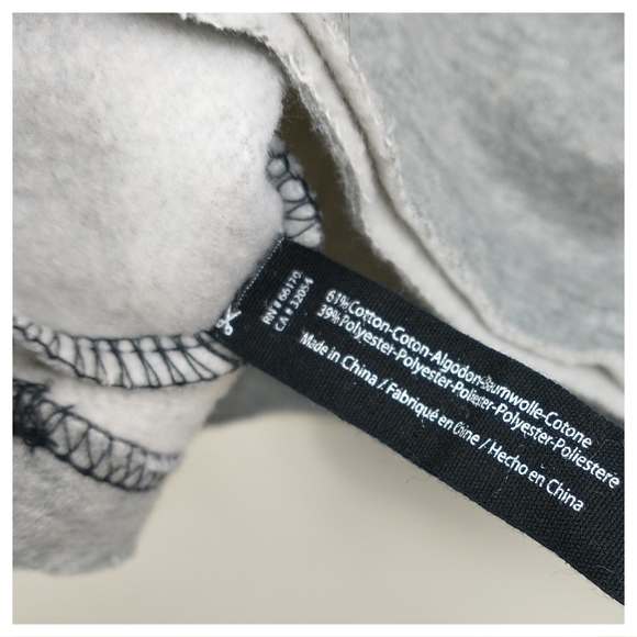 Urban Outfitters Crop Hoodie Gray Small Sleeveless Pullover Top Workout Gym - Picture 4 of 5